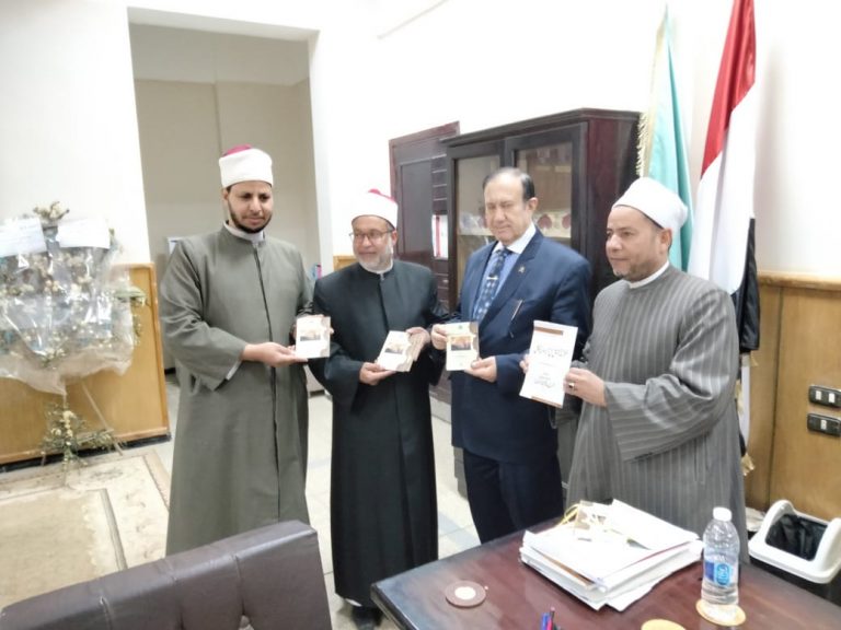 زيارة مشايخ أوقاف سوهاج لكلية الحقوق